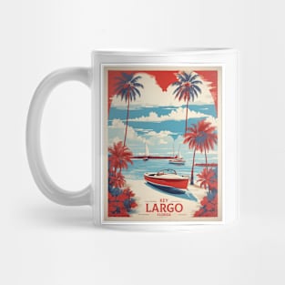 Key Largo Florida United States of America Tourism Vintage Poster Mug